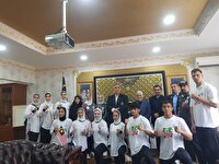 حضور کاروان موی‌تای ایران در مراسم عاشورای حسینی