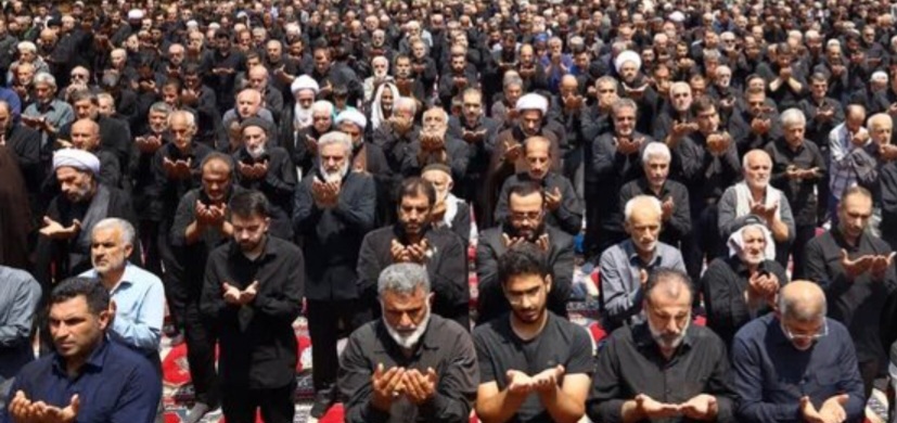 برگزاری نماز ظهر عاشورا در جای جای چهارمحال و بختیاری