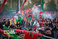 عزاداری اهالی تیران در عاشورای حسینی