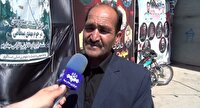 ۳۰ سال خدمت عاشورایی با توزیع گوشت بین عزاداران
