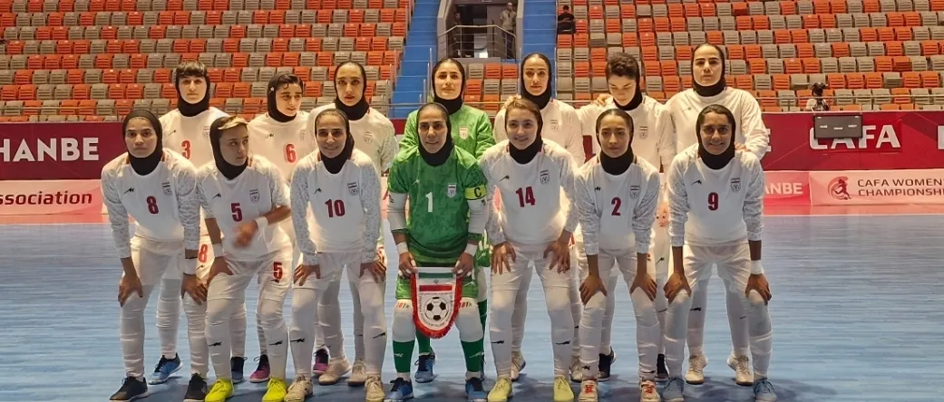 پیروزی پرگل بانوان فوتسال ایران برابر قرقیزستان