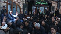حضور رئیس‌جمهور در جمع عزاداران عاشورای حسینی در تبریز
