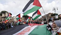 حامیان فلسطین در ایتالیا قطع روابط با رژیم صهیونیستی را خواستار شدند