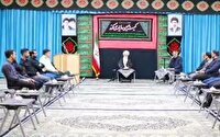 تجدید میثاق کارکنان سازمان قضایی نیروهای مسلح یزد با آرمان‌های انقلاب