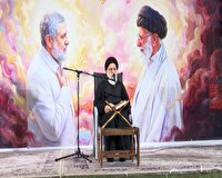 بزرگداشت نخستین سالگرد حاج رمضان در حرم مطهر بانوی کرامت