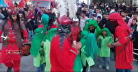 طنین ناله‌های سوزناک مردم در شام غریبان فیروزکوه