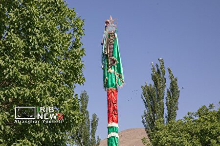 علم‌گردانی هزاوه؛ آیین ۳۰۰ ساله محرم در روستای تاریخی اراک