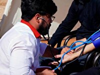 خدمات دهی جمعیت هلال احمر خراسان جنوبی به بیش از ۹۱ هزار نفر