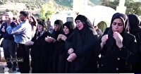 عَلم سیاه عزا بر دوش روستای سفیدخانی/ مراسم چَمَر به یاد شهید دشت کربلا و رهبر شهید امت