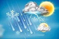 پیش بینی بارش های پراکنده از فردا در مازندران