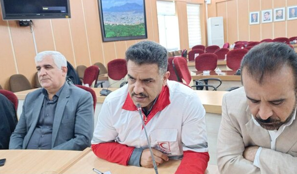 هلال احمر کهگیلویه و بویراحمد معین استان خوزستان در آیین اربعین