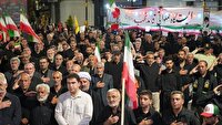 عزاداری مردم  خوی و گرامیداشت یاد شهدای کربلا و امام سجاد (ع)