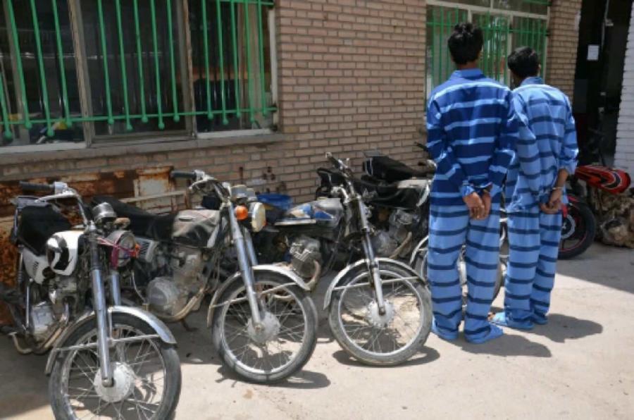 انهدام باند ۳ نفره سرقت موتورسیکلت در دزفول 