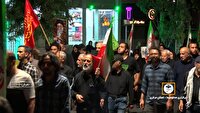 تجدید پیمان مردم با رهبر معظم انقلاب اسلامی در تجمعات شبانه