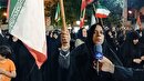 ما زنان ایرانی پرچم کشورمان را بالا می گیریم