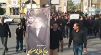 تشییع پدر شهید عباس صفرزاده در طبس