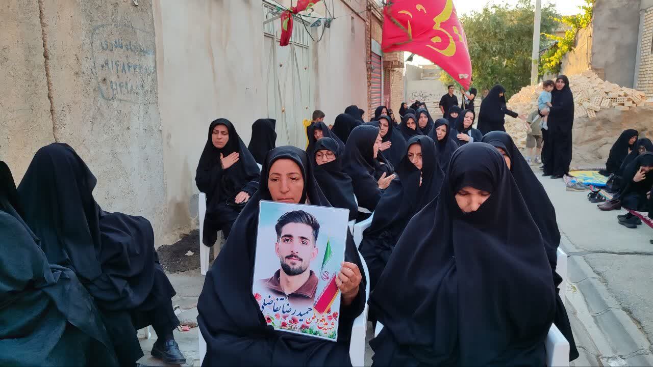 برگزاری یادواره فرماندهان و شهدای جنگ ۱۲ روزه و شهدای جنگ تحمیلی سوم تکاب