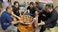 پخت و توزیع بیش از ۲۶ هزار غذای نذری در وراوی