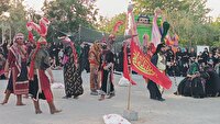 مراسم عزاداری سومین روز شهادت امام حسین علیه السلام در بهمن آباده