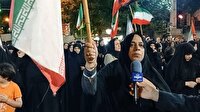 ما زنان ایرانی پرچم کشورمان را بالا می گیریم
