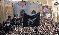 آیین سنتی ۱۳ محرم در یزد برگزار شد