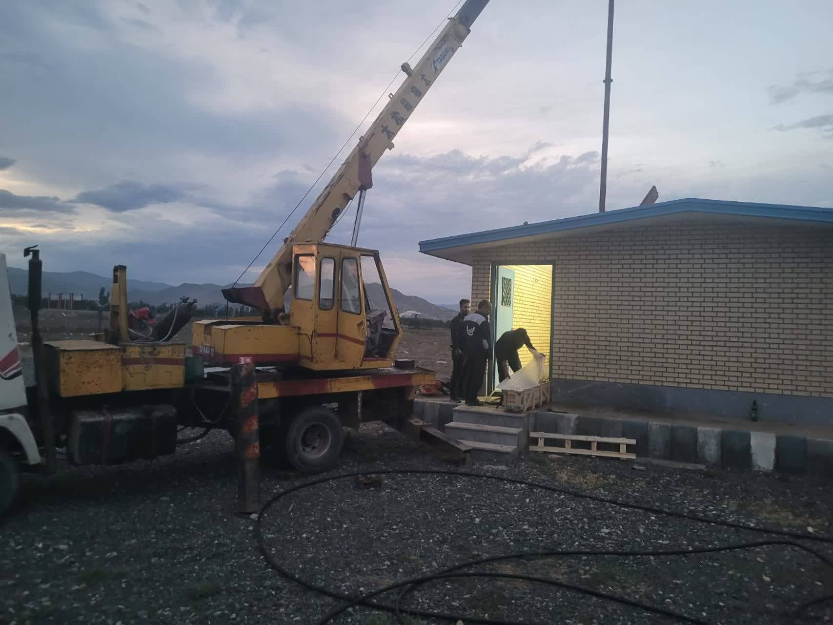 نوسازی تجهیزات چاه آب شرب روستای اکبرآباد خوی