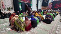 آیین نمادین تدفین شهدای کربلا در روستای مجره خلخال استان اردبیل