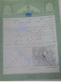 رونمایی سند مالکیت تک‌برگ حسینیه تاریخی باغ بهار مهریز