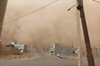تعطیلی زودهنگام ادارات شمال سیستان و بلوچستان به دلیل طوفان شدید