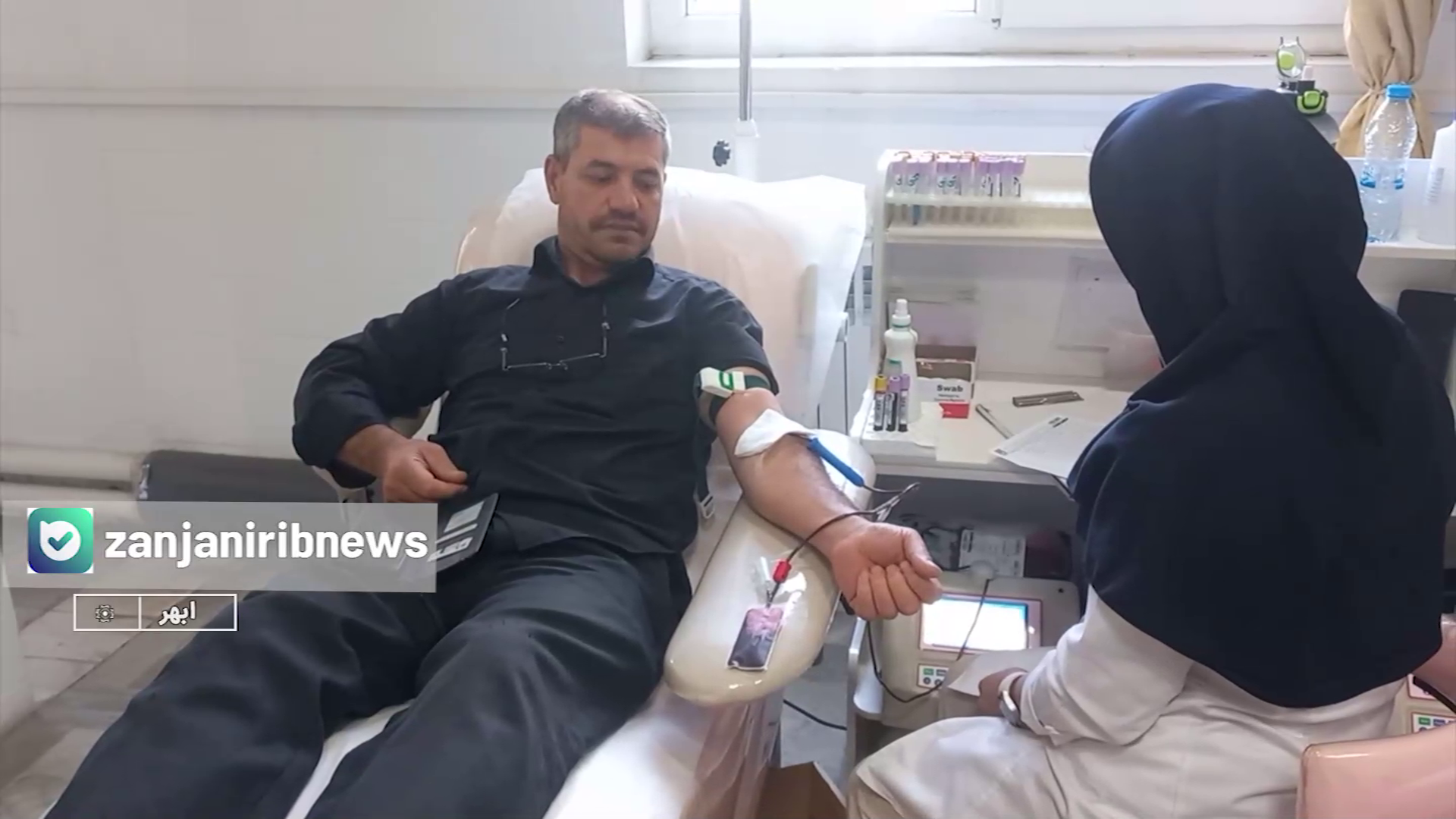مشارکت ۷۸۶ زنجانی در پویش نذر خون
