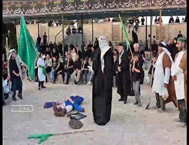 آیین تعزیه خوانی قوم بنی اسد در گرمه