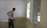زیبا سازی ۱۵ مدرسه در شهرستان سیب و سوران