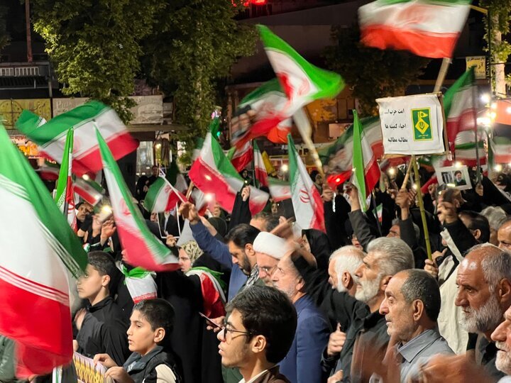 تجمع حماسی به شب صد و بیست و یکم رسید