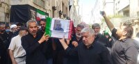 پیکر جانباز شهید حقجو در بهشت زهرا آرام گرفت
