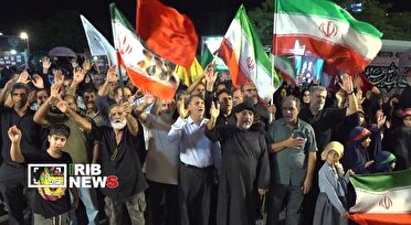 میدان داری ساکنان کیش در صد و بیست و دومین شب حماسه خیابان