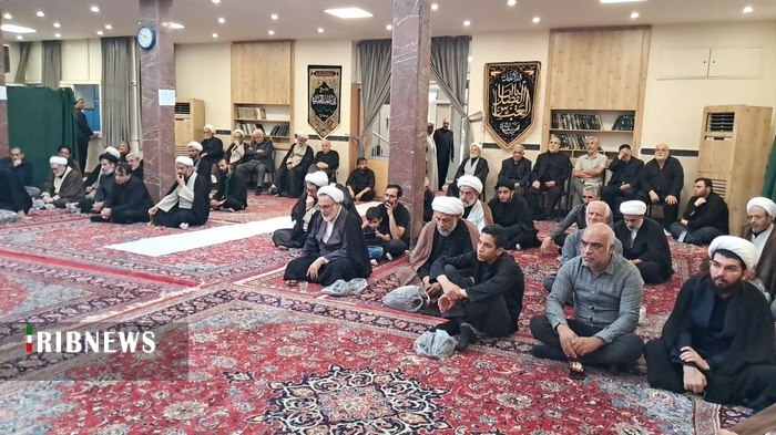 عزاداری در بیوت مراجع تقلید قم برگزار شد
