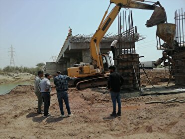 پایان ساخت پل منبع آب هرمزگان تا یک ماه آینده