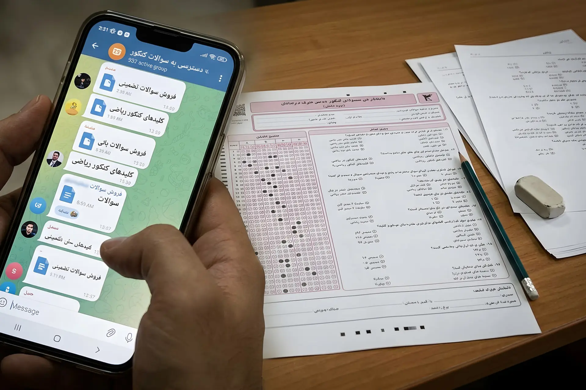 **هشدار پلیس فتا به کنکوری ها؛ در دام کلاهبرداران نیوفتید///عکس اصلاح شود